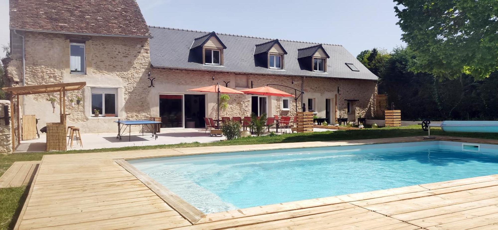 Gite Du Bois Richer 4 Etoiles Avec Piscine Fougere  المظهر الخارجي الصورة